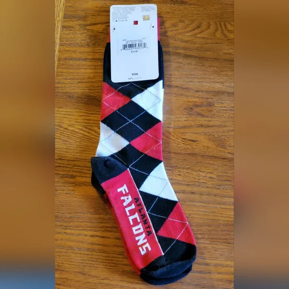 NFL Atlanta Falcons Fan Socks - Picture 2 of 4